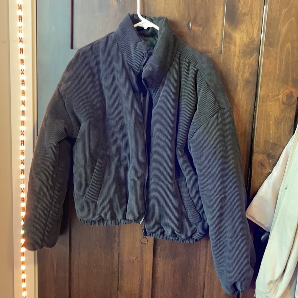 BLACK CORDUROY JACKET